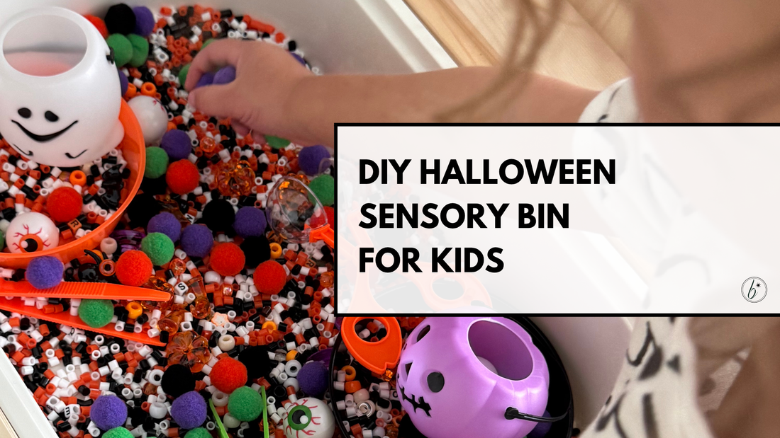 DIY Halloween Sensory Bin for Kids