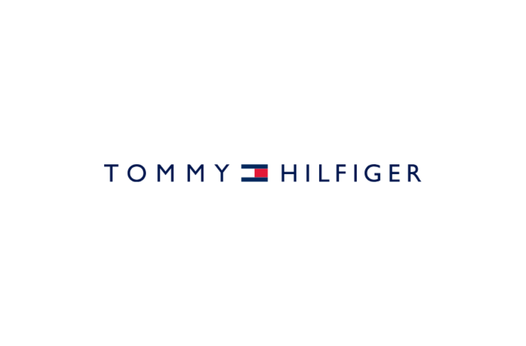 Tommy Hilfiger logo on a white background